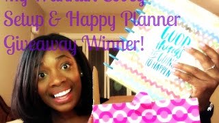 My Franklin Covey Set Up | Happy Planner Winner