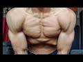 Rock Hard muscles flexing | 17 years old body builder | Bulking | physique update