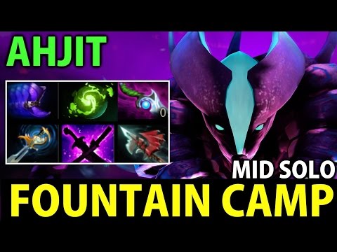 Ahjit Dota2 [Spectre] Fountain Camp with Refresher Orb & Echo Sabre