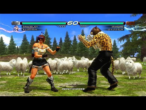 03 Julia Chan VS King - Tekken 6 ( Uchiha x24 ) Gameplay PS3