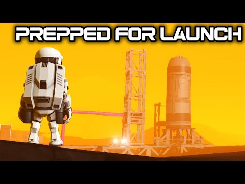 Completing and launching my first mining rocket! | Stationeers Venus