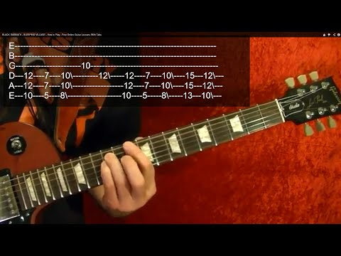 AC/DC - Hell's Bells - Guitar Lesson ( 2 of 2 ) - Easy!