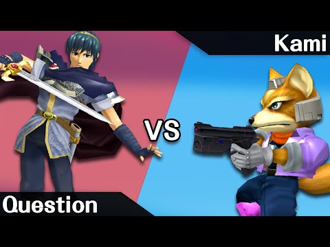 Untitled #1 - Question (Marth) vs Kami (Fox) - Melee Winners R1