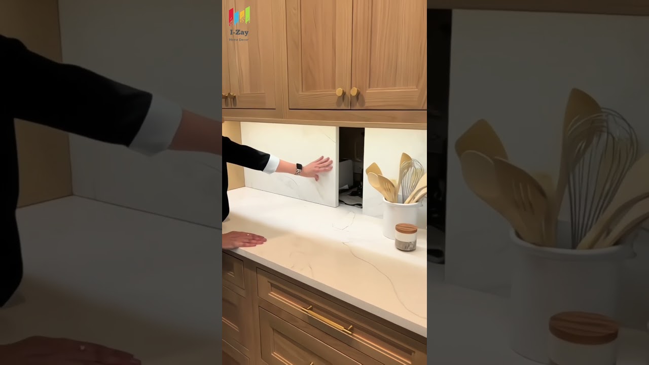 Kitchen Storage Ideas: Maximizing Every Corner for a Clutter-Free Space | I-Zay Home #kitchendesign