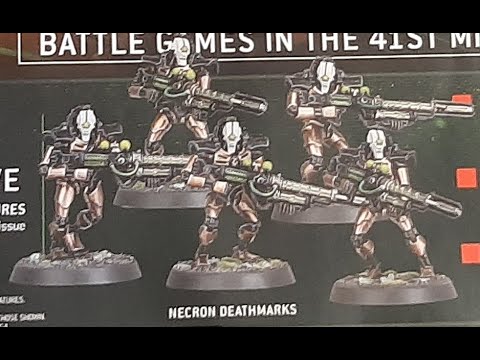 Lets Build EP 164 Necrons  Deathmarks for Games of 40K