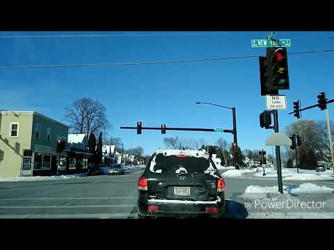 Driving by Oshkosh,Wisconsin