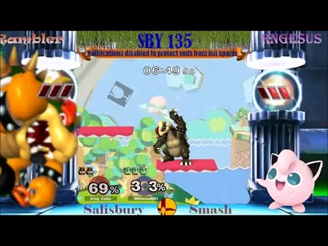 SBY Melee Netplay #135 - Rambler Highlights