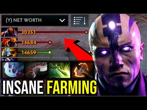 NEXT LEVEL FARMING..!! 1K GPM Anti Mage 9 Min Battle Fury 7.25 | Dota 2