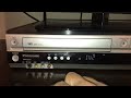 Demonstration On My Panasonic VCR DVD Combo On My 101 Dalmatians 1992 Demo VHS