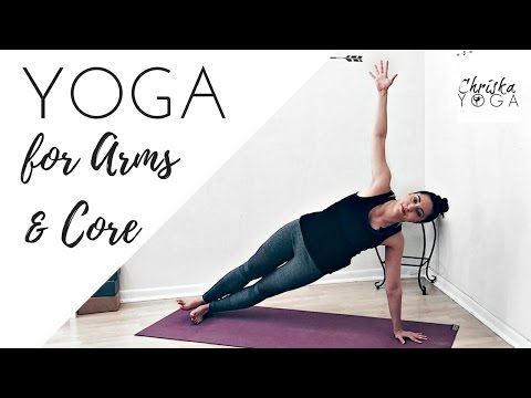 Arm Exercises & Core Strength | 30 Minute Yoga for Arms | Yoga for Abs