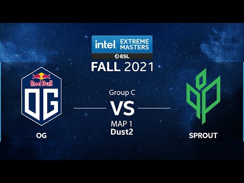 CS:GO - OG vs. Sprout [Dust2] Map 1 - IEM Fall 2021 - Group C - EU
