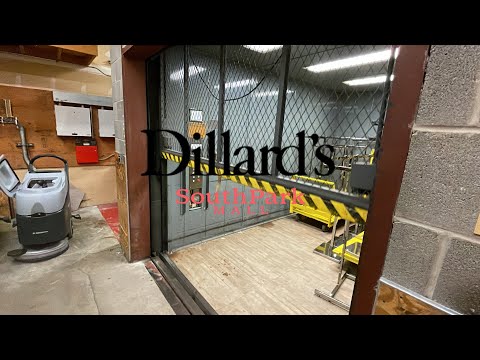 (Almost Busted) MEI Hydraulic Freight Elevator | Dillard’s | SouthPark Mall | Strongsville, OH