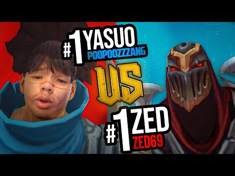 RANK 1 YASUO VS RANK 1 ZED