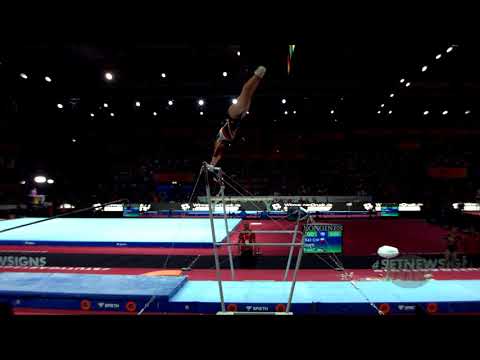 MOHAMED Mandy (EGY) - 2019 Artistic Worlds, Stuttgart (GER) - Qualifications Uneven Bars