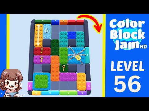 Color Block Jam Level 56 Solution Walkthrough