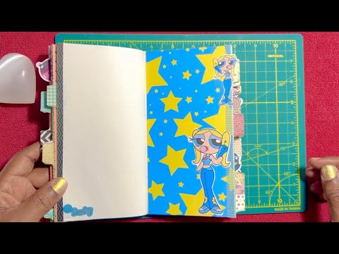 Power Puff Girls Travelers Notebook Insert- January 2025