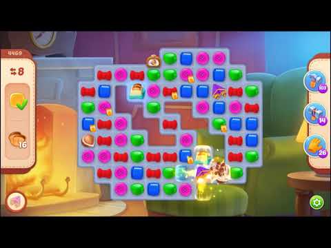 Homescapes Level 4469 - NO BOOSTERS 🏠 | SKILLGAMING ✔️