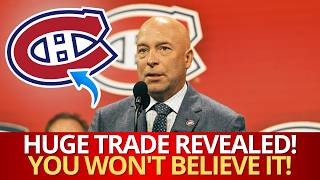 HIGHLY VALUED HABS STAR IS GOING ANOTHER WAY! THIS SHOCKED EVERYONE! CANADIENS NEWS
