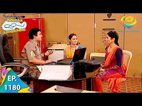 Taarak Mehta Ka Ooltah Chashmah - Episode 1180 - Full Episode