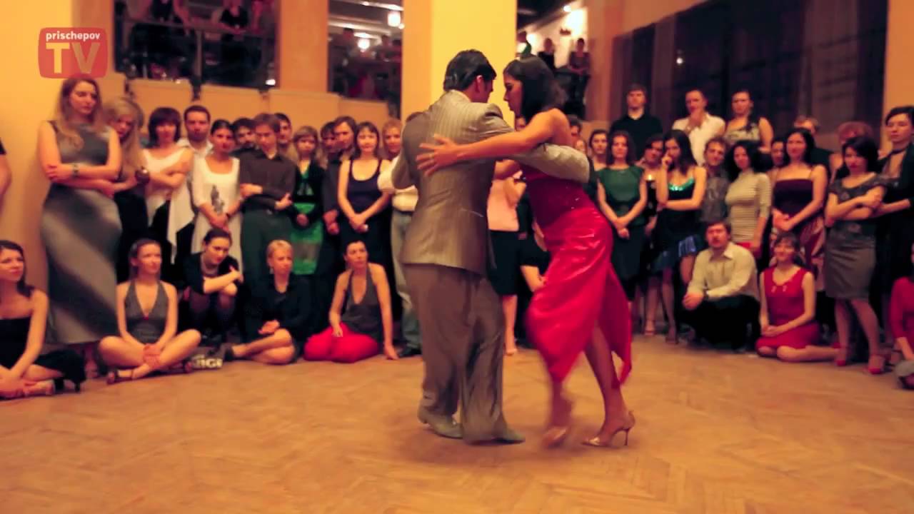 Roxana Suarez & Sebastian Achaval, Moscow, Russia, Milonga "El Calor" 8 April 2011, (2)