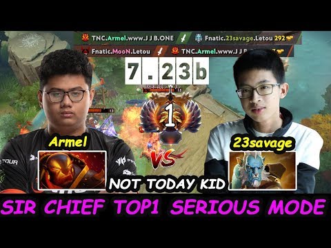 TNC Armel [Ember Spirit] MIDLANE Top1 MMR vs Fnatic 23savage PL Dota 2 7.23b pro Gameplay