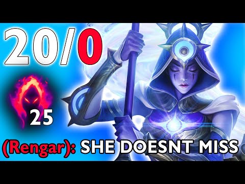 WHEN YOU HAVE 20/0 ON NIDALEE… EVERY SPEAR IS A KILL