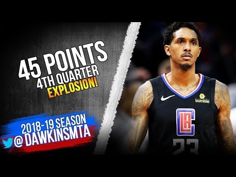 Lou Williams Full Highlights 2019 02 11 vs TWolves   45 Pts 4th QTR EXPLOSiON!  FreeDawkins