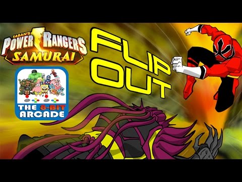 Power Rangers Samurai: Flip Out - Jump & Slide Your Way To Victory (High-Score Gameplay) Video