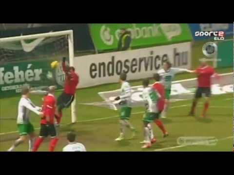 12.02.2012 Hungarian League Ferencváros - PMFC-Matias 3-2 highlights