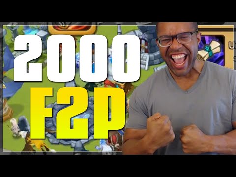 2000 SCROLLS. 6 SERVERS. 1 ACCOUNT  - 100% F2P