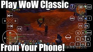 How to Play World of Warcraft on MOBILE! Steam Link Guide