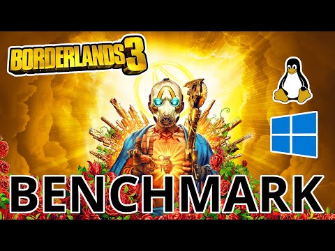 Borderlands 3 Benchmark | Windows vs Linux | DX12, DX11, DXVK and VKD3D
