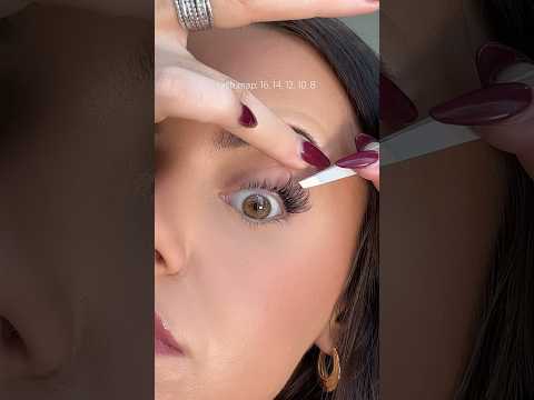 DIY lash extensions at home tutorial ✨🫶🏼 everything used is in my amzn! #lashes #diy #diylashes