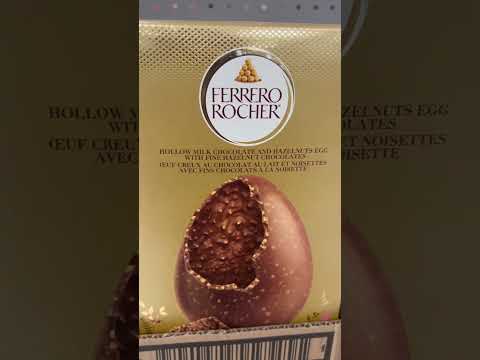 Ferrero Rocher eggs in Walmart #shorts #walmart #subscribe