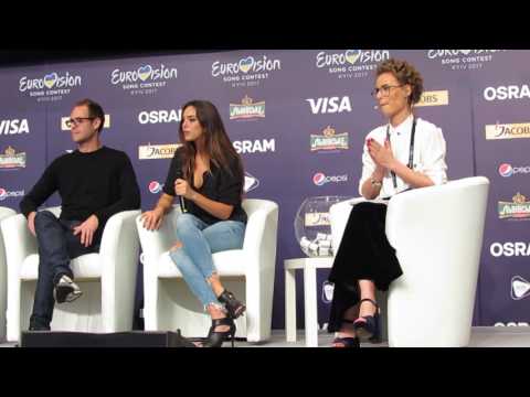 ESCKAZ in Kyiv: Alma (France) press-conference