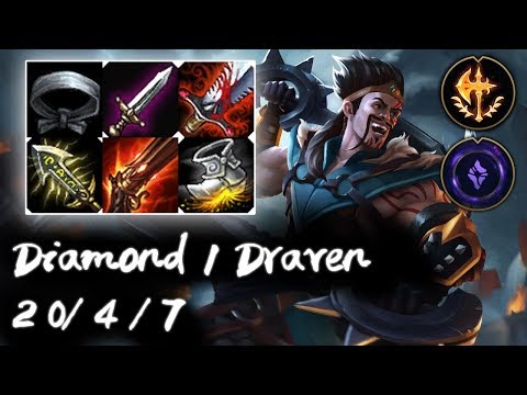 Diamond 1 Draven ADC vs Tristana | Korea High Elo Replays