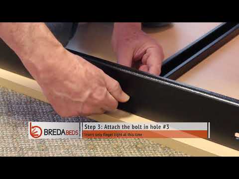 BredaBeds: Attaching the Bed Face Panel