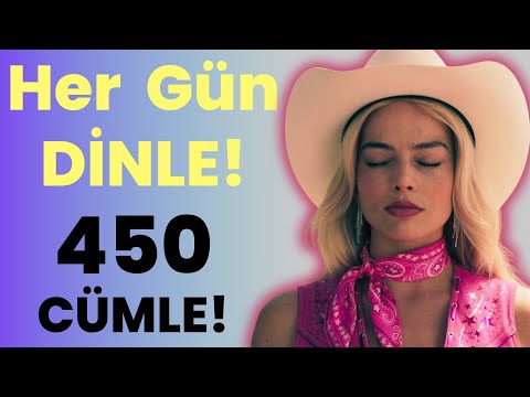 Sıfırdan İngilizce Öğren! Bilinmesi Gereken 450 İngilizce CÜMLE! ✅ İNGİLİZCE ÖĞREN 2024