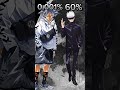 Drip Goku Vs Gojo Dbs Dbz Goku Shorts Dragonballsuper