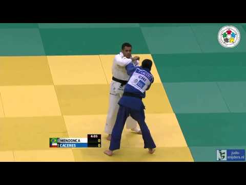 Judo 2013 World Championship Rio de Janeiro: Mendonca (BRA) - Caceres (CHI) [-73kg]