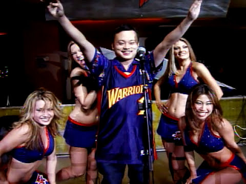 William Hung at Golden State Warriors with the Farley Brothers - Best Damn Sports Show Period