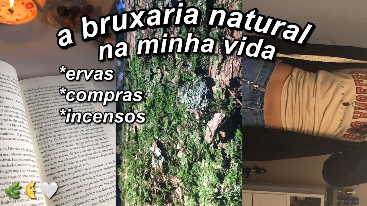 minha rotina na bruxaria natural, ervas, mini tour e +