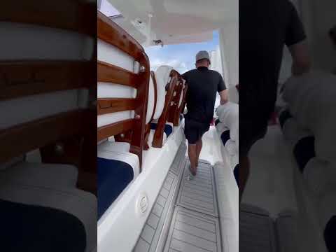 Tour of a $1,400,000 SeaVee 450 center console #boatbuddies #shorts