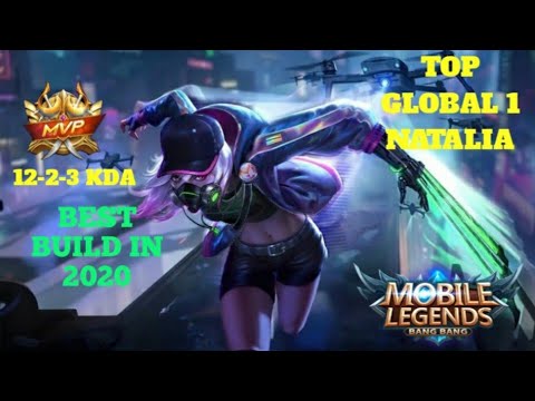 NATALIA BEST BUILD IN 2020-2021 | TOP 1 GLOBAL NATALIA BAKA JUNJUN TO - MOBILE LEGENDS