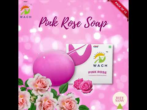 100g Aavishjia Wach Pink Rose Soap