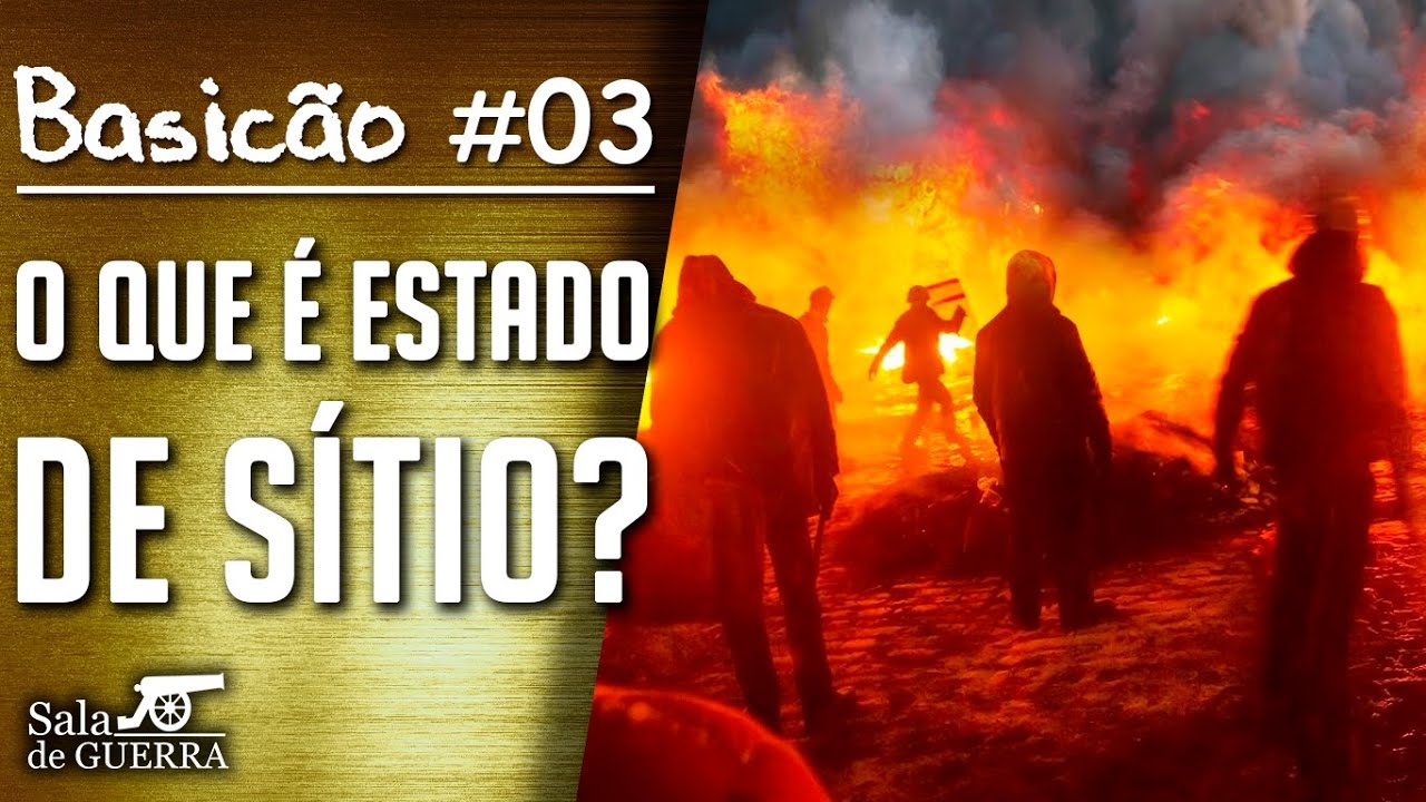 O que é Estado de Sítio? 🤔 - Basicão #03