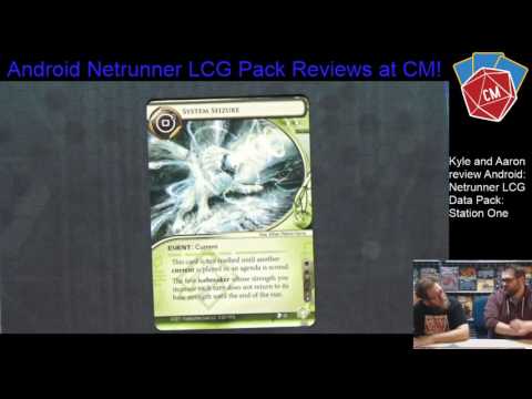 Android: Netrunner LCG Pack Review - Station One Data Pack Runner at CollectorMania