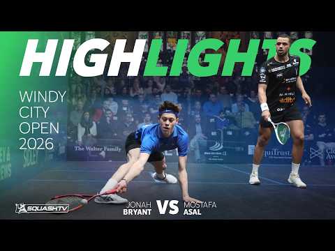 🇪🇬 Asal v Bryant 🏴󠁧󠁢󠁥󠁮󠁧󠁿 | Windy City Open 2026 | QUARTER FINAL HIGHLIGHTS