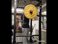 140kg front squat with pause 8 reps for 2 sets - ass to grass
