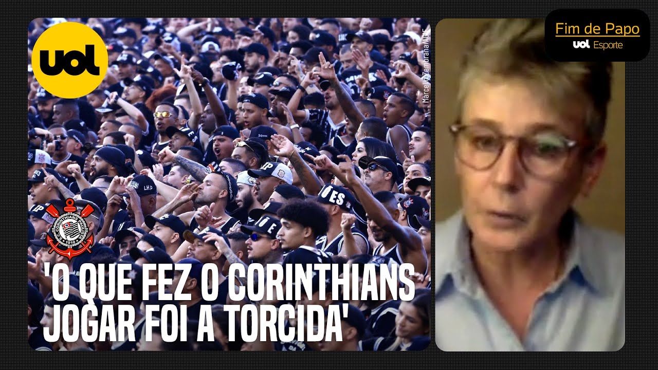 CORINTHIANS: 'O QUE FEZ O TIME JOGAR COMO ESTÁ JOGANDO FOI A TORCIDA', DIZ MILLY LACOMBE